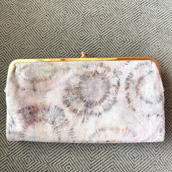 HOBO INTERNATIONAL LAUREN Wallet Vintage Leather Clutch - Picture 1 of 10